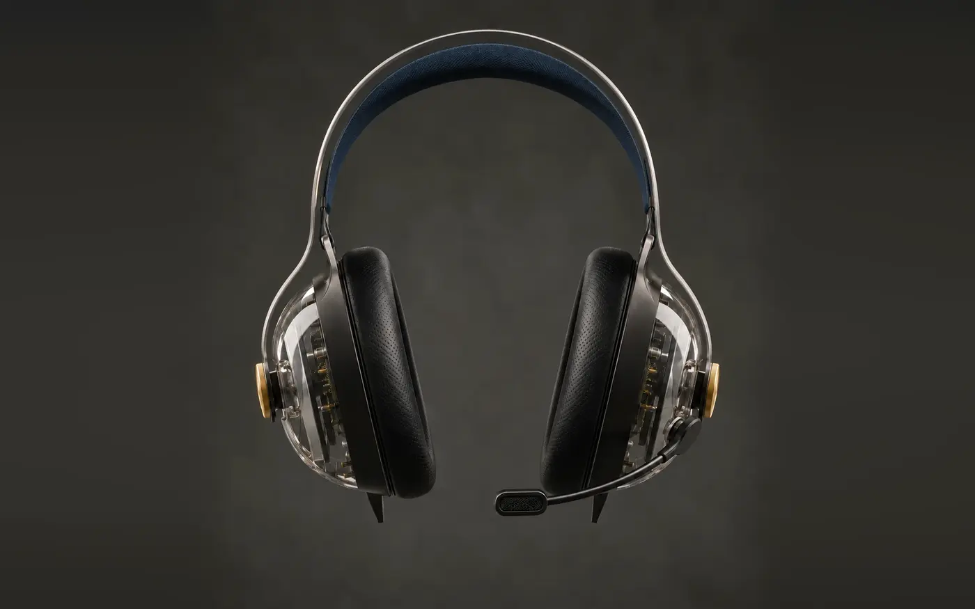 Aerosense H1 headset, front view